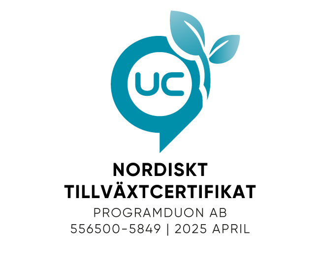 UC - Nordiskt Tillväxtcerifikat